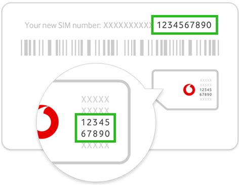 vodafone request new sim card